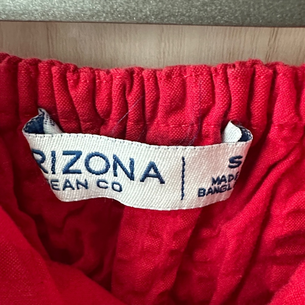 Girls red summer dress Arizona Jean co size S - Picture 3 of 6